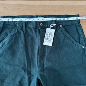 Hey Gang Carpenter Pants in Green